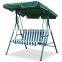 2 Seater Outdoor Swing Cushioned Canopy Hammock