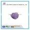 Purple Crystal Heart Shape Glass Tealight Candle Holder for Wedding