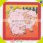 wholesale educational kids wooden sheep puzzle fashion children wooden sheep puzzle W14C170