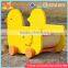 wholesale lovely duck baby wooden pull car toy new design wooden pull car toy for toddlers W05B158