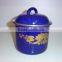 big size promotion enamel cup printed enamel mugs