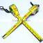 Transparent double high-grade steel tape measure