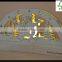 Snowman Christmas wooden laser cutting decorations