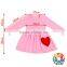 Baby Girl Spring Clothes Set Pink Long Sleeve Bulk Cheap Wholesale Ruffle Clothing