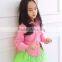 Newest style Autumn/spring season children young girls jean coat