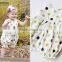 2017 New Design baby girl clothes cute polka dots sleeveless Cotton Summer newborn Baby Romper