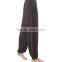 OEM bulking buy closed bottom polyester/cotton yarn custom women yoga pants wholesale