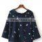 Runwaylover EY2339B Europe Style 2017 Ladies Fashion Label Printed Blouse