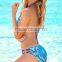 Two pieces bikinis woman swimwear swimsuit 2017