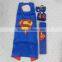 DIY Superman Cape Mask Fancy Dress Kids Childrens Halloween Super Hero