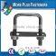 Made In Taiwan Gibraltar Black Phosphate Zinc Plated Square Bend U Bolt