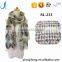 China Factory Hot Air Balloon Print Scarf High Qualith Women Lady Scarf