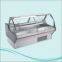 Commercial Glass Door Cooked Food Showcase