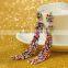 XP-TE-2113 Seed Bead Elegant Hook Beaded Tassel Earring