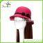 Custom Cheap High Quality New Fashionable Winter Fascinator Women Party Felt Hat for Festival Gifts