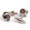 High Quality Silver Metal Knot Cufflinks