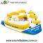 Inflatable Island Float lounge ,Water Climbing Games, Inflatable Floating