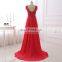 Wholesale Glamorous Applique Beaded Chiffon Long Evening Gowns Evening Dresses LX329