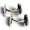Beautiful metal cufflinks for women