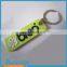 2017 Hottest Cheap Custom CrossBones Round Shape PVC Keychain