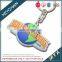 Soft PVC torch keychain with light manufacturer