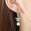 Cultured Freshwater Pearl Stud Earrings Jewelry Wholesale