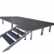 Plexiglass/Aluminum used portable stage craigslist with stage risers for sale