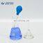 borosilicate glass conical flask with cork stopper