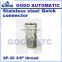 GOGO ATC Pneumatic Air Compressor sus 3/8 inch female Coupler Plug Socket Connector SF-30 quick fitting ss304 stainless steel
