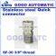 GOGO ATC Pneumatic Air Compressor sus 3/8 inch female Coupler Plug Socket Connector SF-30 quick fitting ss304 stainless steel