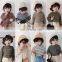 4555 Small MOQ for customer spring long sleeve t-shirt girls kids clothing