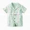 Summer Children Kids Boys Clothing Set Short Sleeve Shirt+ Shorts Casual Outfit