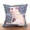 Custom French Bulldog Animal Print Printed Decorative Pillow Cases