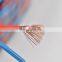 300/300V Pvc 2 core stranded copper wire 0.3 mm flexible 1.5mm electric cable  cables 2.5mm red