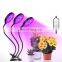 Timing and Dimming Full Spectrum LED Grow Light Flexible Clip USB Power Desktop Plant Growth Light