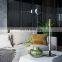 Modern creative design decoration aluminum tube linear LED table lamp colorful bedside night light with remote control