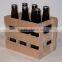 Custom Logo and Color Solid Wooden Beer Bottle Crate,Wood Beer Crates