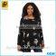 Plus Size Wholesale Fancy Women Casual Blouse Long Sleeve High-Low Hem Blouse