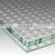 Chinese Factory prices frosted laminated Tempered glass for curtain wall decoration