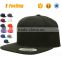 High Quality Blank Snapback Hats/Blank Snapback Cap/Blank Snapback