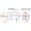 Shaft diameter 8mm 12V 24V 45GX4568R DC geared motor