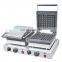 Best Double Authentic Waffle Baker Machine Commercial 220v Iron Temperature Control Belgian Waffle Maker