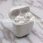 Qcc tws earphone BE69 tws earbuds environmental noise cancelling long music time headphone with charging box