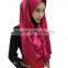 Popular hot sale long islamic scarf south korean satin silk smooth muslim headscarf