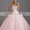 Beautiful and Elegant Quinceanera Dress with Removeable Beading Spaghetti Strap High Quality Ball Gown Quinceanera Dress