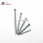 Double Flat Smooth Silver Nails with Ring Cupped Iron Wire Spiral Common Nails
