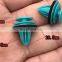 Automotive door trim panel plastic clips nylon rivets fixed clip fastener retainer auto body clips