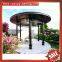 hot sale outdoor park garden aluminum alu Circular rounded shape roof gazebo pavilion canopy awning shelter