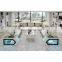 Contemporary top quality leather sofa set for club restaurant hotel apartment Living room Sofas furniture