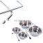 Stainless Steel Anti Slip Stand Double Pet Feeder Bowl